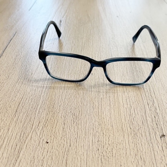 WARBY PARKER Eyeglass NASH 368 55 [] 17 145mm Blue Full Frame FOR FRAMES ONLY - Picture 1 of 6